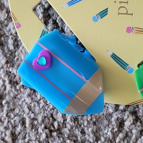 Piper K Colored Pencil Hair Clips NWT - Picture 3 of 6